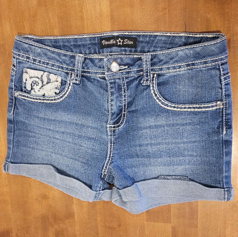Vanilla Star Jean Shorts